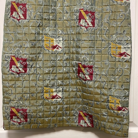 STRENESSE | Olive | Quilted | Patterned | Pencil Skirt | Size 38 EUR | Size 8-10 - Picture 4 of 16